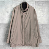 イヴ サンローラン ヴィンテージ YSLロゴ ブルゾン ベージュ メンズ