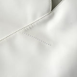 エムエムシックス メゾン マルジェラ ジャパニーズバッグ ミニ レザー ハンドバッグ ホワイト