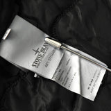 ストーンアイランド コンパスバッジ ムソラゴマータ フーデッドジャケット ブラック メンズ