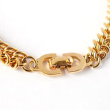 クリスチャン ディオール GP チェーン ブレスレット ゴールド