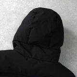 ザ ノースフェイス ドライベント ロゴ ロング丈 ダウンジャケット ダウンコート ブラック