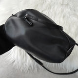 エムエムシックス メゾン マルジェラ レザー ジャパニーズバッグ クロスボディ ショルダーバッグ ブラック