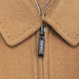 イヴ サンローラン ヴィンテージ YSLロゴ ウールジャケット ブルゾン キャメル