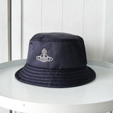 ヴィヴィアン ウエストウッド オーブ ナイロン バケットハット ネイビー
