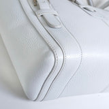 ロエベ レザー トートバッグ ホワイト