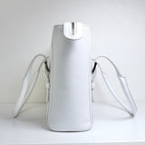 ロエベ レザー トートバッグ ホワイト