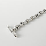 ホーセンブース 5MM OPEN-LINK シルバー925 ブレスレット 40コマ