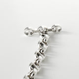 ホーセンブース 5MM OPEN-LINK シルバー925 ブレスレット 40コマ