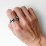 DAME CLASSIC TRI-LINK シルバー925 指輪 リング 17号 / 18号 / 20号 / 22号