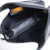 クリスチャン ディオール CDロゴ レザー ショルダーバッグ ブラック