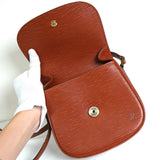 ルイ ヴィトン エピ ミニサンクルー ケニアブラウン ショルダーバック M52213