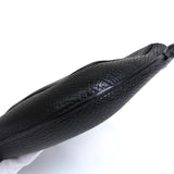 ロエベ ロゴ レザー ミニバッグ アクセサリーポーチ ブラック