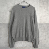 ポロ ラルフローレン ポニーロゴ ニット グレー