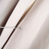 イヴサンローラン ロング丈 トレンチコート ピンクベージュ コート レディース