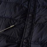 ポロ ラルフローレン ロゴプレート ダウンジャケット ネイビー