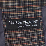 イヴサンローラン YSLロゴ ブルゾン グレー