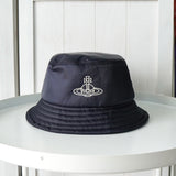 ヴィヴィアン ウエストウッド オーブ ナイロン バケットハット ネイビー