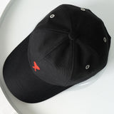 アミパリ アミ パリス ハートロゴ キャップ ブラック