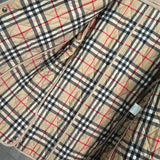 バーバリー キルティングジャケット ノバチェック裏地 ベージュ