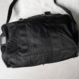 プラダ テスート ポコノ ナイロン / サフィアーノレザー 2way ボストンバッグ ブラック