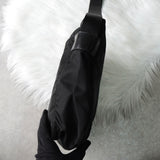 プラダ ナイロン ショルダーバッグ トライアングルロゴ ブラック