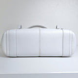 ロエベ レザー トートバッグ ホワイト