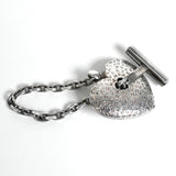 エルメス トゥーブー ハート キーチャーム シルバー925