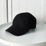 エルメス ライリー ドロップ カシミヤ100% キャップ ブラック