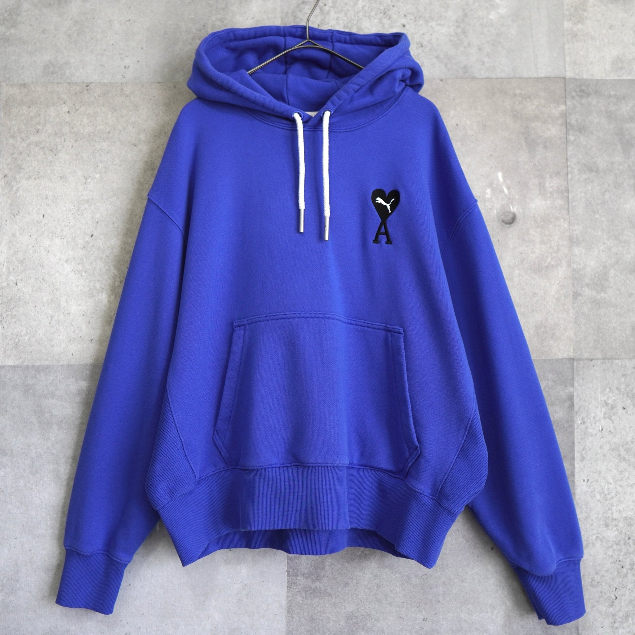 ami Alexandre Mattiussi × PUMA Logo Embroidery Hoodie | ブランド古着を扱うリユースショップ  NEWSED