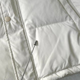 バレンシアガ ヴィンテージ BBロゴ ダウンジャケット アイボリー - NEWSED