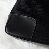 バレンシアガ BBロゴ キャンバス / レザー ハンドバッグ ブラック - NEWSED