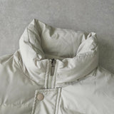 バレンシアガ ヴィンテージ BBロゴ ダウンジャケット アイボリー - NEWSED