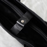 バレンシアガ BBロゴ キャンバス / レザー ハンドバッグ ブラック - NEWSED