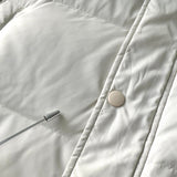 バレンシアガ ヴィンテージ BBロゴ ダウンジャケット アイボリー - NEWSED