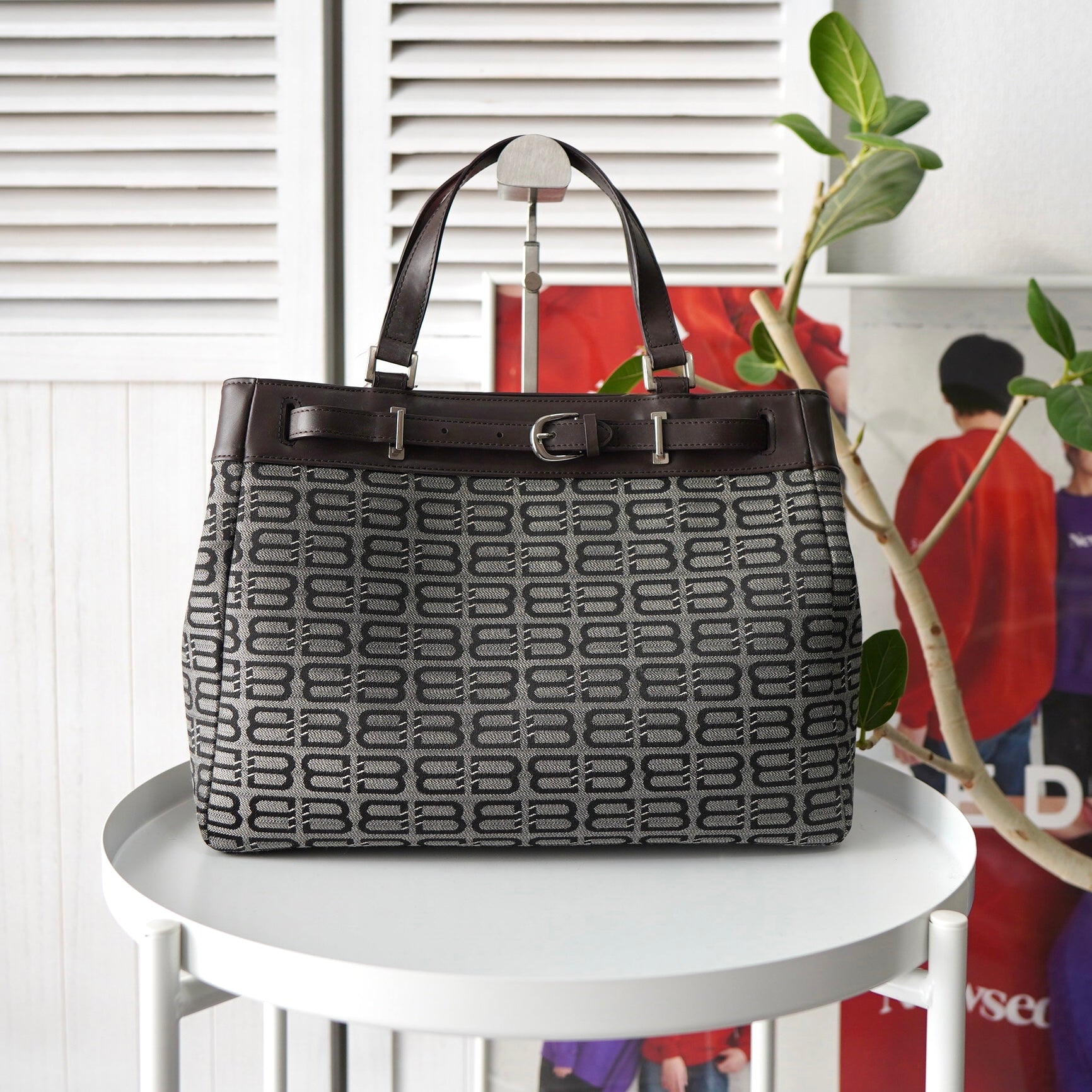 BALENCIAGA バレンシアガ BB MONOGRAM モノグラムキャップ 704104 