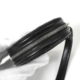 セリーヌ Cマカダム キャンバス / レザー サークル コインケース ブラック - NEWSED