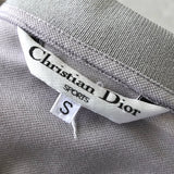 クリスチャン ディオール ヴィンテージ CDロゴ 半袖ポロシャツ グレー - NEWSED