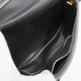 クリスチャン ディオール ヴィンテージ CDロゴ レザー ショルダーバッグ マットグレー - NEWSED