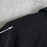 クリスチャンディオール CDロゴ 刺繍 半袖ポロシャツ ブラック - NEWSED