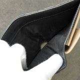 クリスチャン ディオール CDロゴ カナージュ レザー 二つ折り財布 ブラック - NEWSED