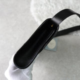 ディオール ヴィンテージ CDロゴ レザー ショルダーバッグ ブラック タグ付き未使用品 - NEWSED