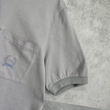 クリスチャン ディオール ヴィンテージ CDロゴ 半袖ポロシャツ グレー - NEWSED