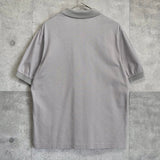 クリスチャン ディオール ヴィンテージ CDロゴ 半袖ポロシャツ グレー - NEWSED