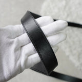 ディオール ヴィンテージ CDロゴ レザー ショルダーバッグ ブラック タグ付き未使用品 - NEWSED