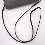 クリスチャン ディオール ヴィンテージ CDロゴ レザー ショルダーバッグ マットグレー - NEWSED