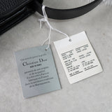 ディオール ヴィンテージ CDロゴ レザー ショルダーバッグ ブラック タグ付き未使用品 - NEWSED