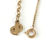 クリスチャン ディオール CDロゴ ネックレス GPゴールド - NEWSED