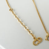 クリスチャン ディオール CDロゴ GP ゴールド ネックレス - NEWSED