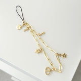 ディオール CDロゴ スター GP ゴールド チェーン ストラップ キーホルダー チャーム 箱付き 新品未使用品 - NEWSED