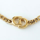 クリスチャン ディオール ヴィンテージ CDロゴ チェーン ブレスレット GP ゴールド - NEWSED